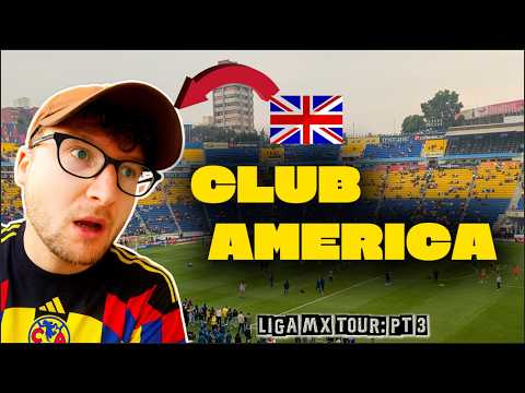 English football fan visits the Estadio Ciudad de los Deportes: Club América (Part 3)