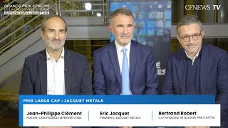 #GPCFNEWS 2023 AuRA - Jacquet Metals reçoit le Prix "Large Cap"