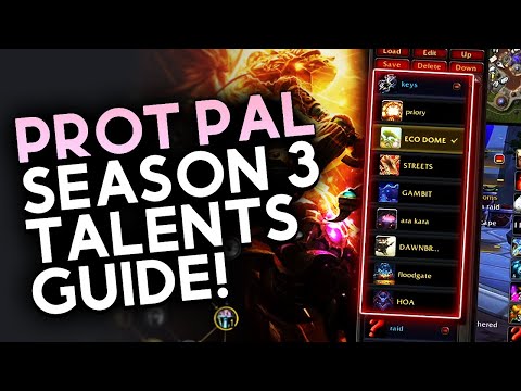 In-Depth Protection Paladin Season 3 Mythic+ Talents Guide!