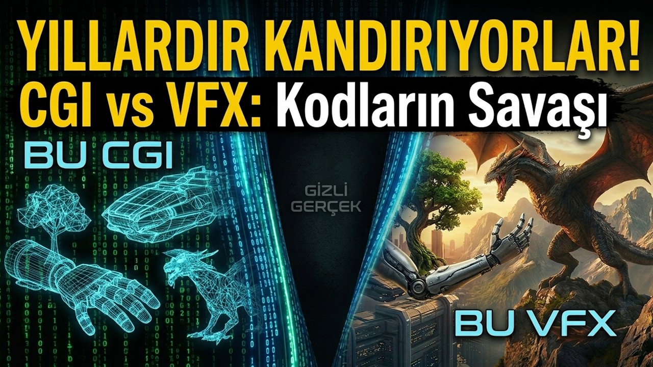 NE ULAN BU CGI, VFX, SFX? YALANLAR VE GERÇEKLER