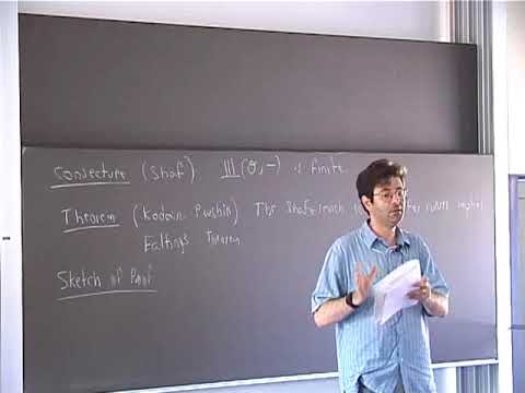 SummerSchool 20060725 1000 Darmon - Faltings' theorem I