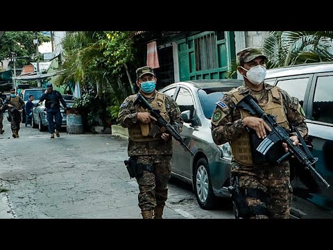 FAES ejecuta operativo en la comunidad 22 de Abril, Soyapango