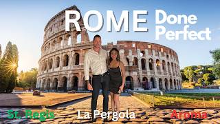 Rome travel done right. St. Regis, La Pergola, & Aroma