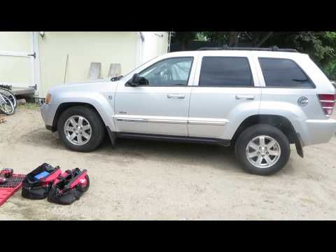 2005-2010 Jeep Grand Cherokee WK Front Control Arm Replacement, Clevis Bolt, Spacers, Bilstein 5100