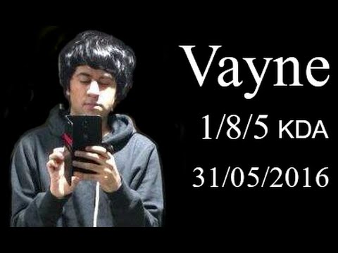 hi im gosu Vayne AD vs Ezreal - Highlights 31/05/2116 KDA 1/8/5 - #192