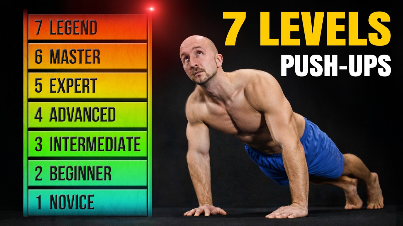 The 7 Levels of Push-Ups!
