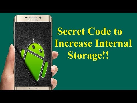 Android Secret Code to Increase Internal Storage!! Video