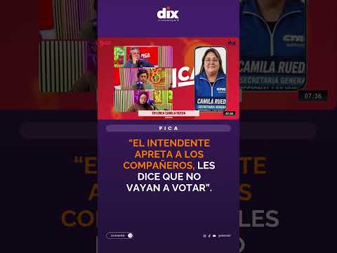 🚨 “EL INTENDENTE APRETA A LOS COMPAÑEROS, LES DICE QUE NO VAYAN A VOTAR”.