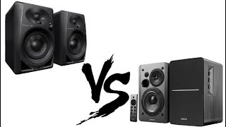 Video thumbnail for Comparativa Edifier R1280DBs VS Pioneer Dj DM-40 by Raul Ordaz