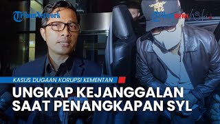 Tindakan KPK Dinilai' Grusa-grusu', Febri Diansyah Ungkap Kejanggalan Penjemputan Syahrul Limpo