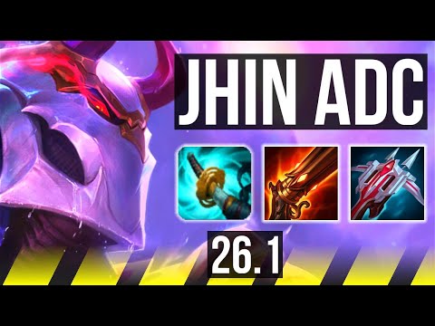 JHIN & Neeko vs SIVIR & Tahm Kench (ADC) | 100K damage | EUW Master | 26.1