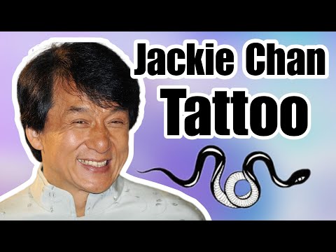 Jackie Chan getting tattooed 😍 #tattoo_design
