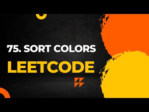 Leetcode 75 Sort Colors In Java Optimal Solution Explained
