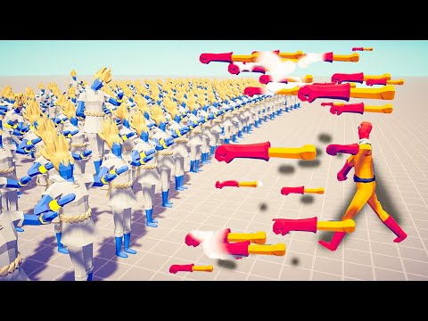 🥊 SAITAMA ONE PUNCH MAN 🥊 VS ⚔️ 50x EVERY SECRET BOSS / Totally Accurate Battle Simulator ( TABS )