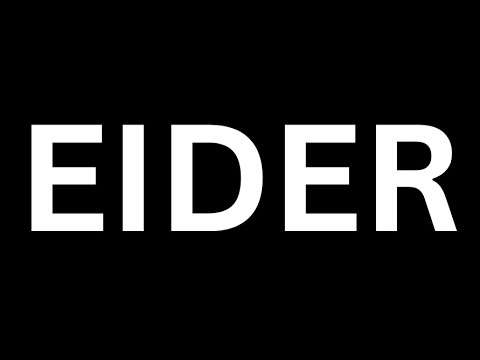How to Pronounce "Eider" in English?|How To Say "Eider" in English Language|#eider