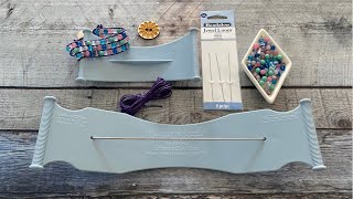 How to use a Bead Loom using the Deluxe Jewel Loom Starter Kit by Julianna C Avelar Part 2