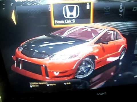 Need for Speed Shift beat the game, showing gamerscore earned, and showing new vehicles