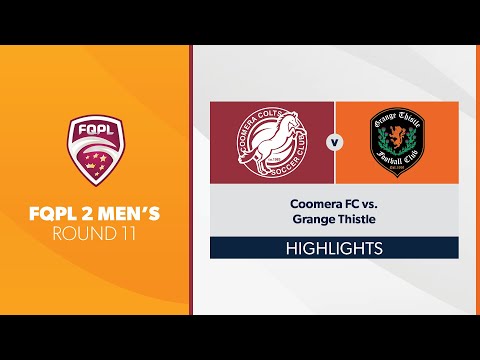 FQPL 2 Men's R11 - Coomera FC vs. Grange Thistle Highlights