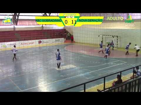 ABC - SOBRADINHO X NOVA GERAÇÃO - ADULTO - XXXIV COPA CANDANGA DE FUTSAL