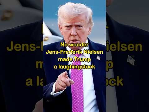 No wonder jens Frederick Nielsen made trump a laughingstock#shorts#celebrity#nielsen#trump
