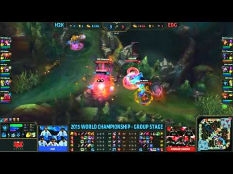H2K vs EDG - kaSing gets Deleted