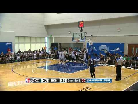 Michael Stockton Full SL Highlights 2014.07.07 vs Nets - 7 Pts, 5 Ast
