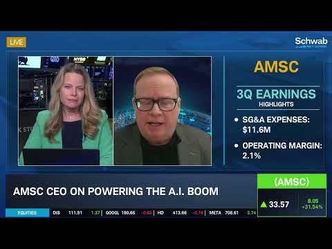 AMSC CEO on Company's U.S. Electric "Resiliency Play"