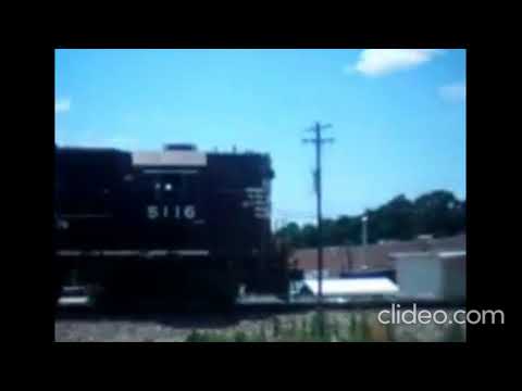 Slideshow: NS P95 W/ High Hood GP38-2's 5116 & 5183 Conover NC Summer 2013 COOL!!!
