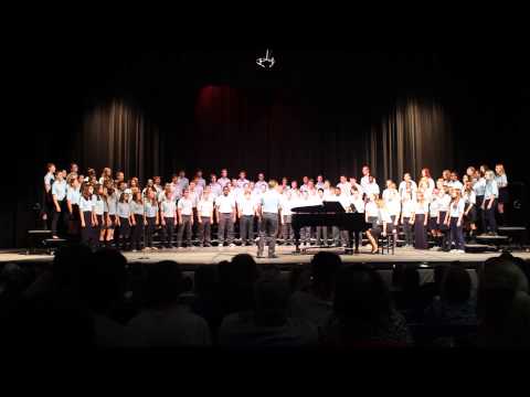 Blue Lake 2015 Session 2 SATB Choir - Nyon Nyon