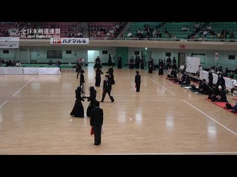 FUKUSHIMA vs HYOGO　11th All Japan Interprefecture Ladies KENDO Championship 2019 1st Round