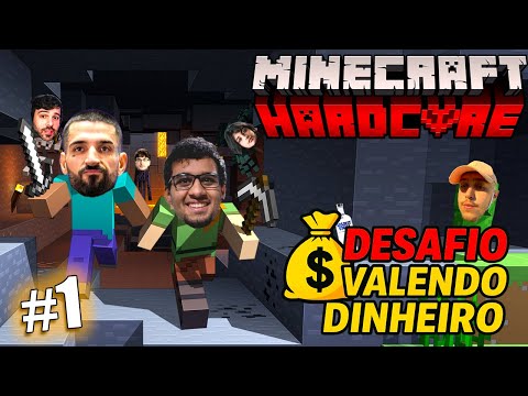 BRTT E ABSOLUT NO DESAFIO DE MINECRAFT HARDCORE #1