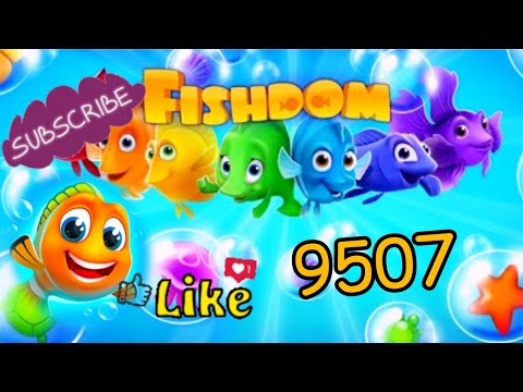 fishdom 2022, no Boosters, 9507  level - прохождение без бустеров, 9507 уровень.