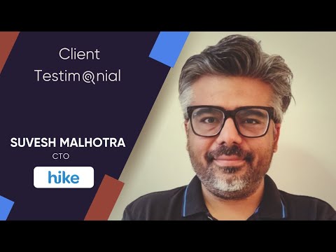 Suvesh Malhotra, Chief Technology Officer, Hike on his ... - YouTube