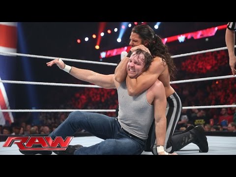 Dean Ambrose vs. Adam Rose: Raw, April 13, 2015