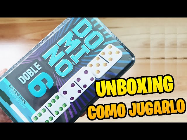 Vídeo relacionado con various Dominó Doble 6 con Caja Metálica, Juego de Mesa Clásico de 28 Piezas para Niños y Adultos, Juego Familiar Educativo, Portátil y Resistente