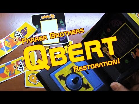 Parker Brothers QBert VFD Restoration