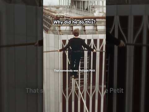 An unbelievable story of Philippe Petit’s tightrope walk between the twin towers