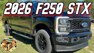 🔥2026 FORD F-250 STX FX4 w/ 6.7L | AGATE BLACK DIESEL TRUCK REVIEW | DRIVER ASSIST & OFFROAD PACKAGE