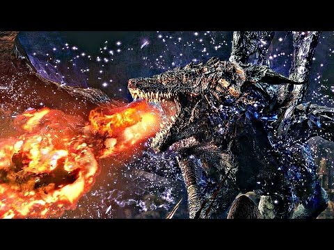 Dark Souls 3 Ringed City: Darkeater Midir Boss Fight [4K 60FPS]