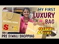 Pre Diwali Shopping With Mom ️ My First Luxury Bag Michael Kors Gabriella Charlton