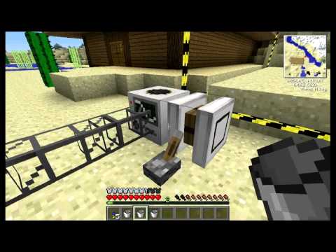 Minecraft Tekkit tutorial - How to build and use quarries