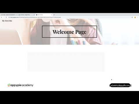 Introduction to Google Sites Lesson 01