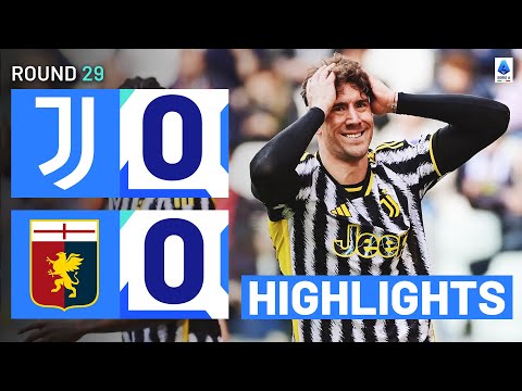 Resumen de Juventus vs Genoa Jornada 29