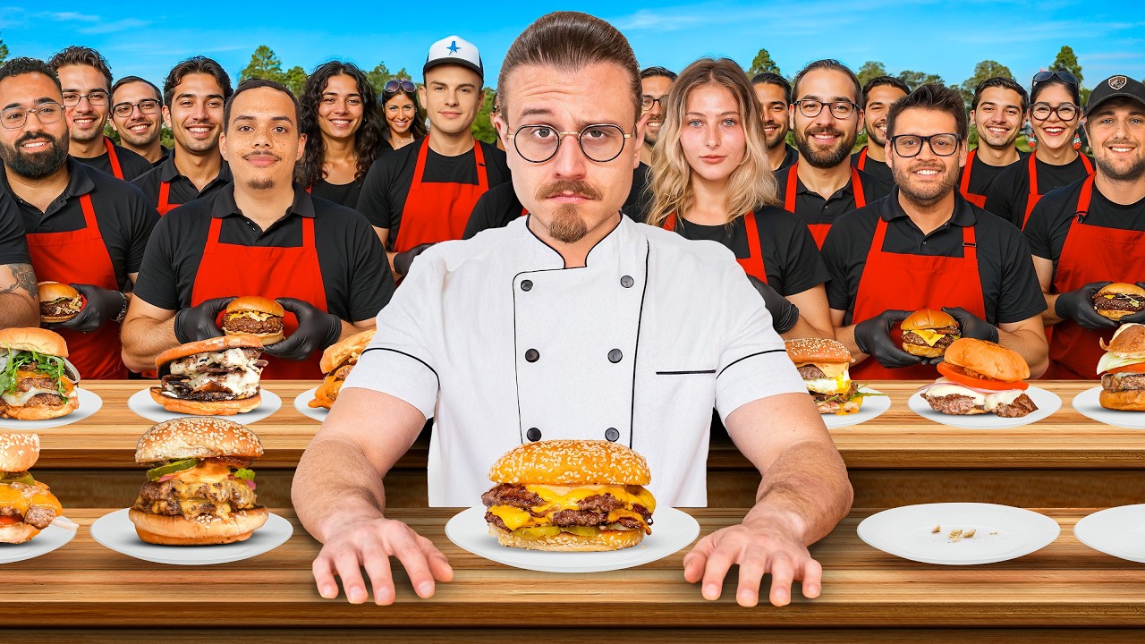 50 Home Cooks Try to Make The Perfect Burger