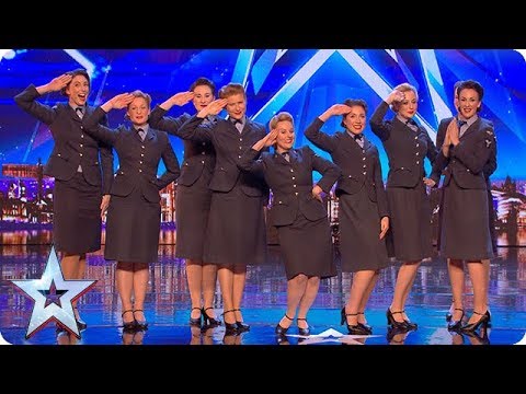Wartime choir The D-Day Darlings DAZZLE the Judges! | Auditions | BGT 2018