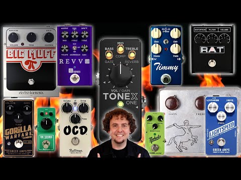 ToneX One vs 10 iconic overdrive pedals! How close is it to the real thing? (not sponsored)