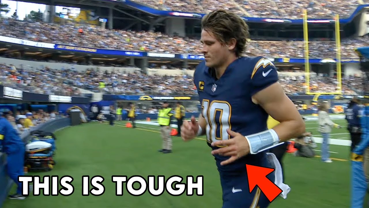 Justin Herbert Breaks His Hand But Stays in the Game - Doctor Explains