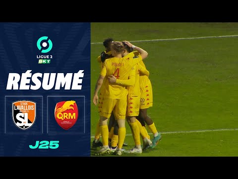 STADE LAVALLOIS MFC - QUEVILLY ROUEN METROPOLE (0 - 1) - Résumé - (LAVAL - QRM) / 2022-2023