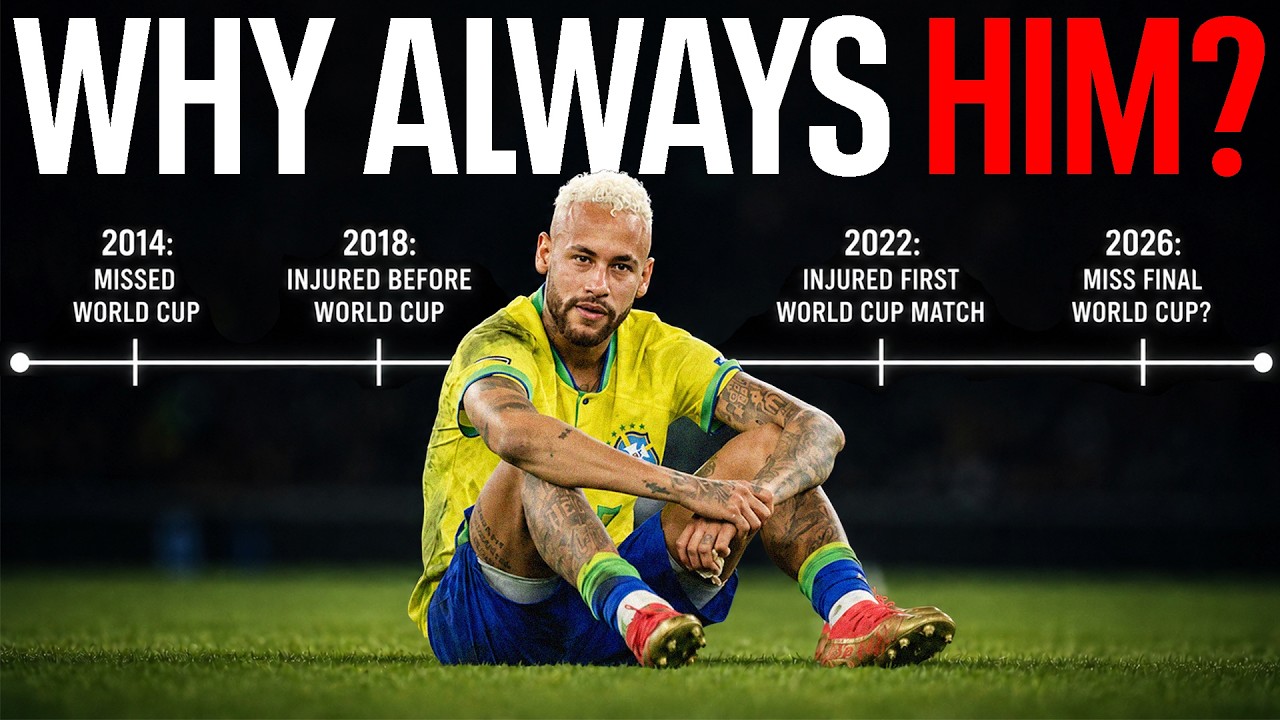 The Most Cursed World Cup Player in History: Neymar