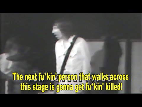 Pete Townshend vs. Abbie Hoffman (video)